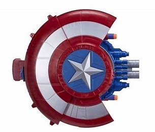 Escudo Dardos Nerf Capitan America