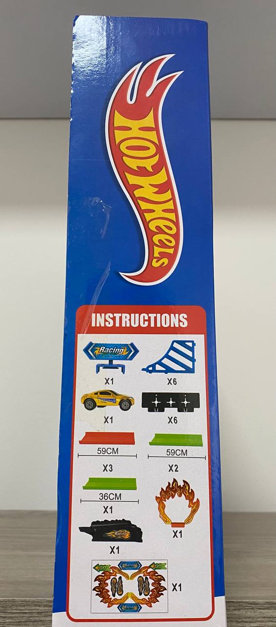 Pista carro Hot Wheels Hombre Lobo