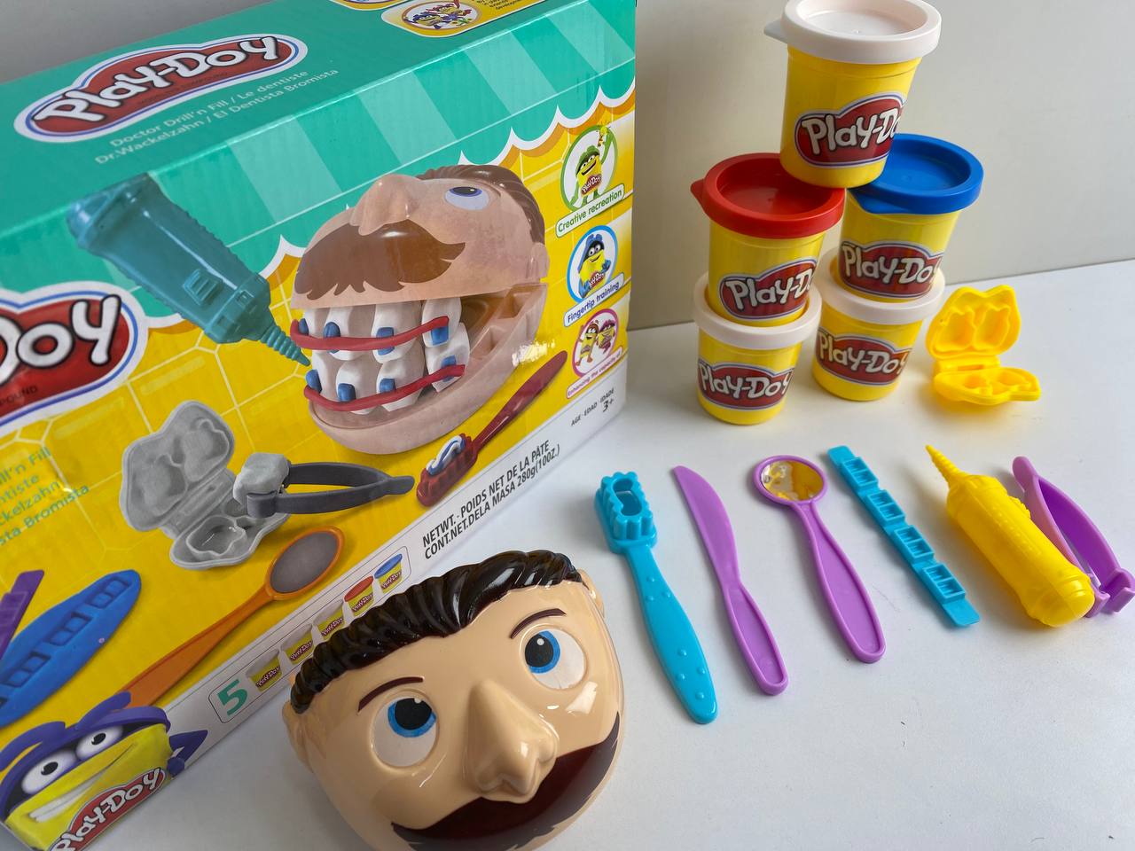 Play Doh plastilina dentista