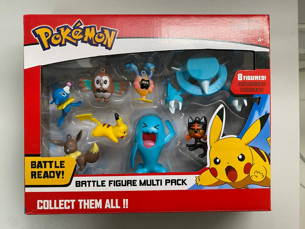 Caja de Pokémon x8 figuras